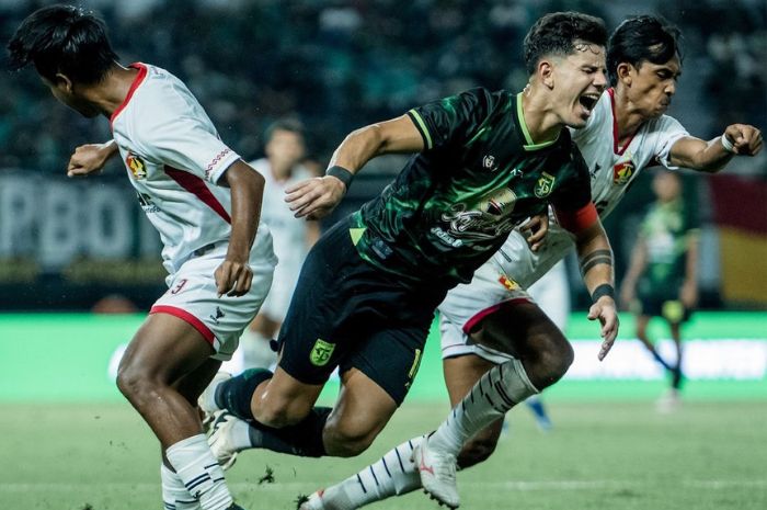 Bruno Moreira akan jadi pemain kunci Persebaya Surabaya di Liga 1 Indonesia 2024/25. (Instagram: @officialpersebaya) - Image