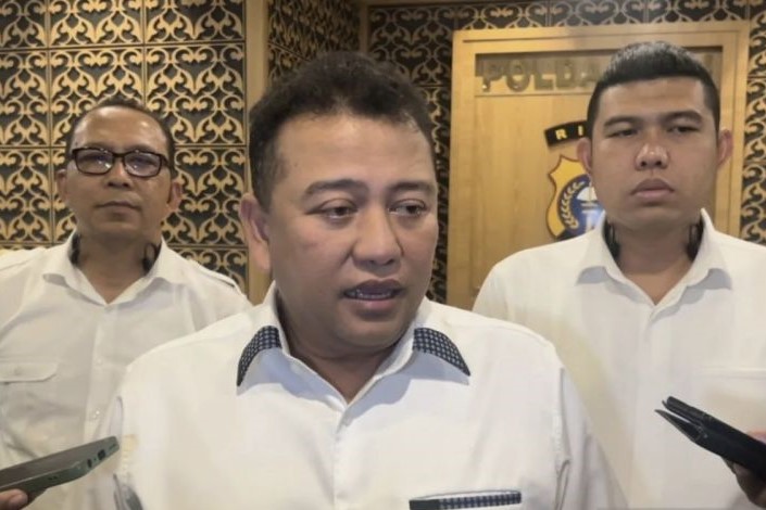 Direskrimsus Polda Riau Kombespol Nasriadi. (Annisa Firdausi/Antara) - Image