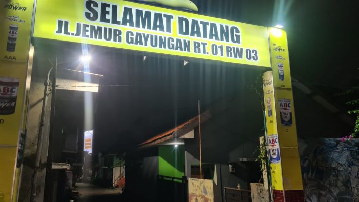 Ilustrasi Kampung Taman Pelangi. (Istimewa) - Image