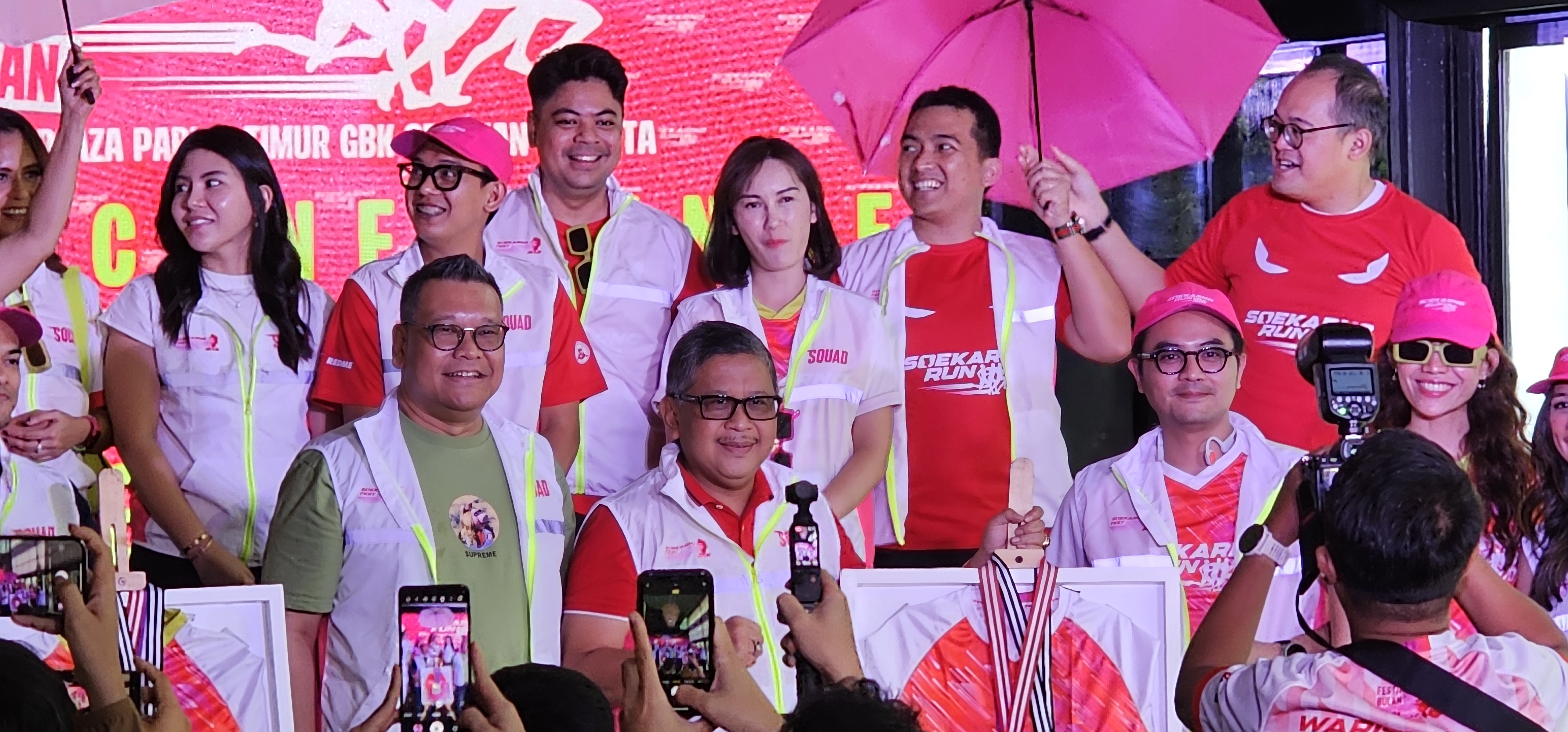DPP PDIP akan menggelar Soekarno Run pada 18 Agustus 2024 dengan tema ‘Berlari Di Atas Kaki Sendiri’. (Muhamad Ridwan) - Image