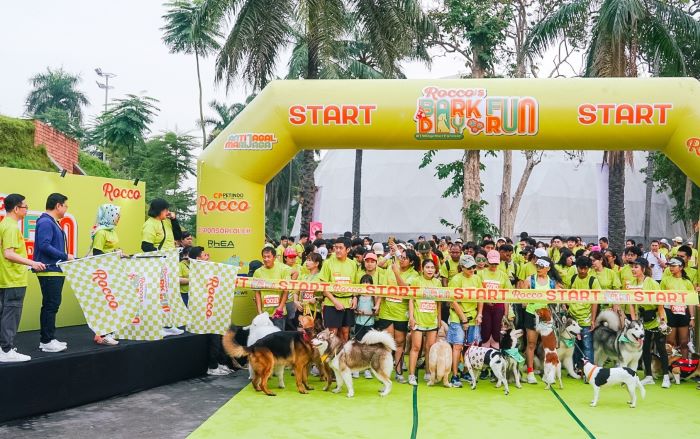 Rocco’s Bark Day Fun Run di Senayan Park, Pulau 1, Jakarta, Minggu (11/8). (Istimewa) - Image