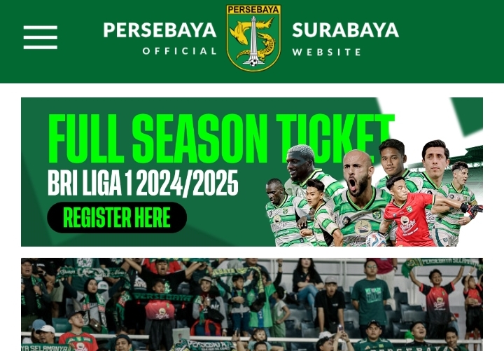Tiket terusan laga home Persebaya menarik minat Bonek, tercatat sudah ratusan tiket terjual. (Persebaya) - Image
