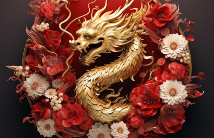 Ilustrasi shio langka dengan darah konglomerat yang mengalir di dalam tubuhnya, sehingga tak akan tersentuh oleh kemelaratan hingga akhir hayat, menurut astrologi Tiongkok. - Image