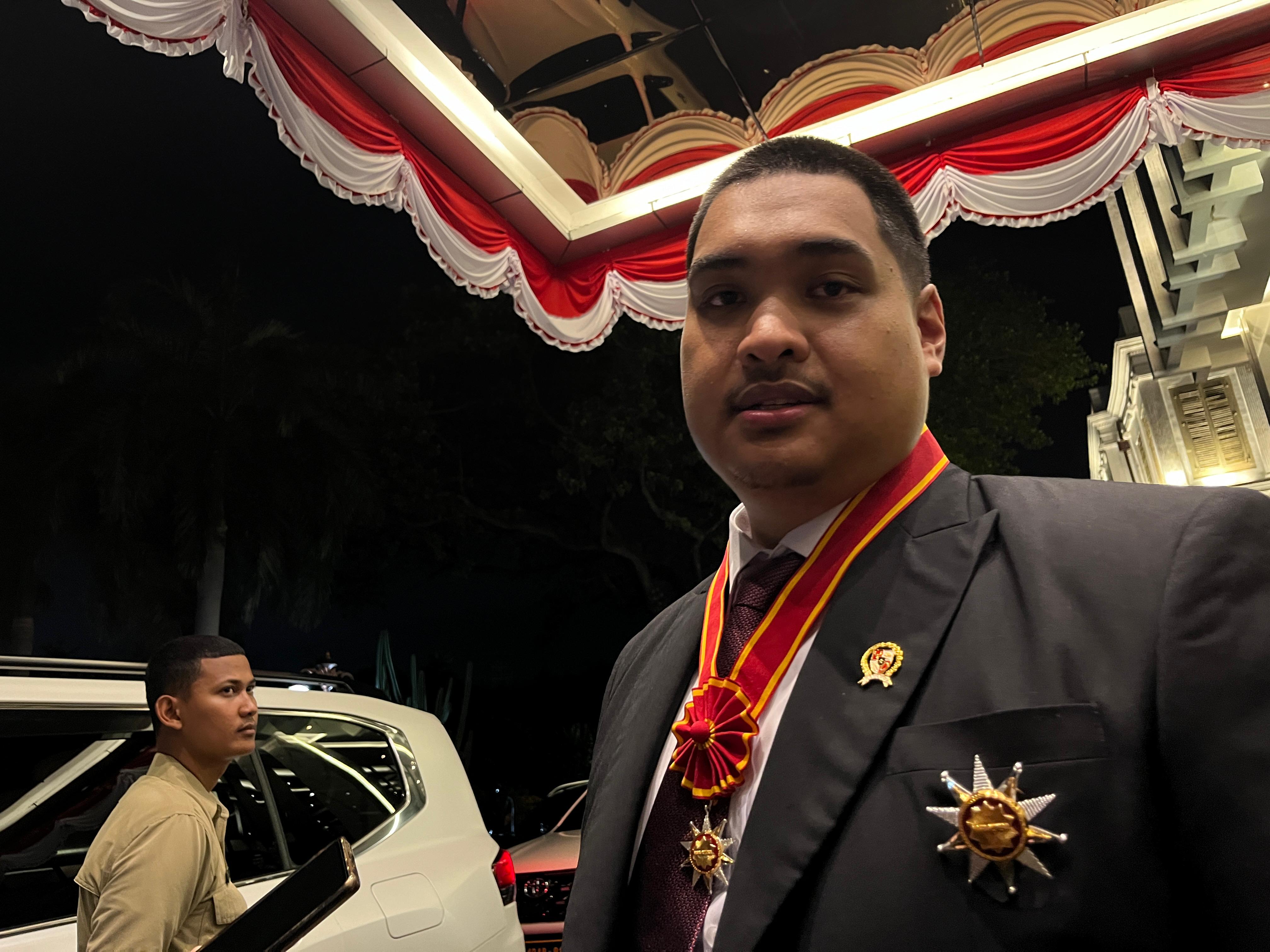 Wakil Ketua Umum Partai Golkar sekaligus Menteri Pemuda dan Olahraga Dito Ariotedjo. (Nurul Fitriana/JawaPos.com) - Image