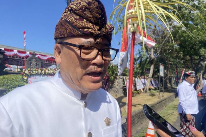 Ketua DPD Partai Golkar Bali Nyoman Sugawa Korry. (Ni Putu Putri Muliantari/Antara) - Image