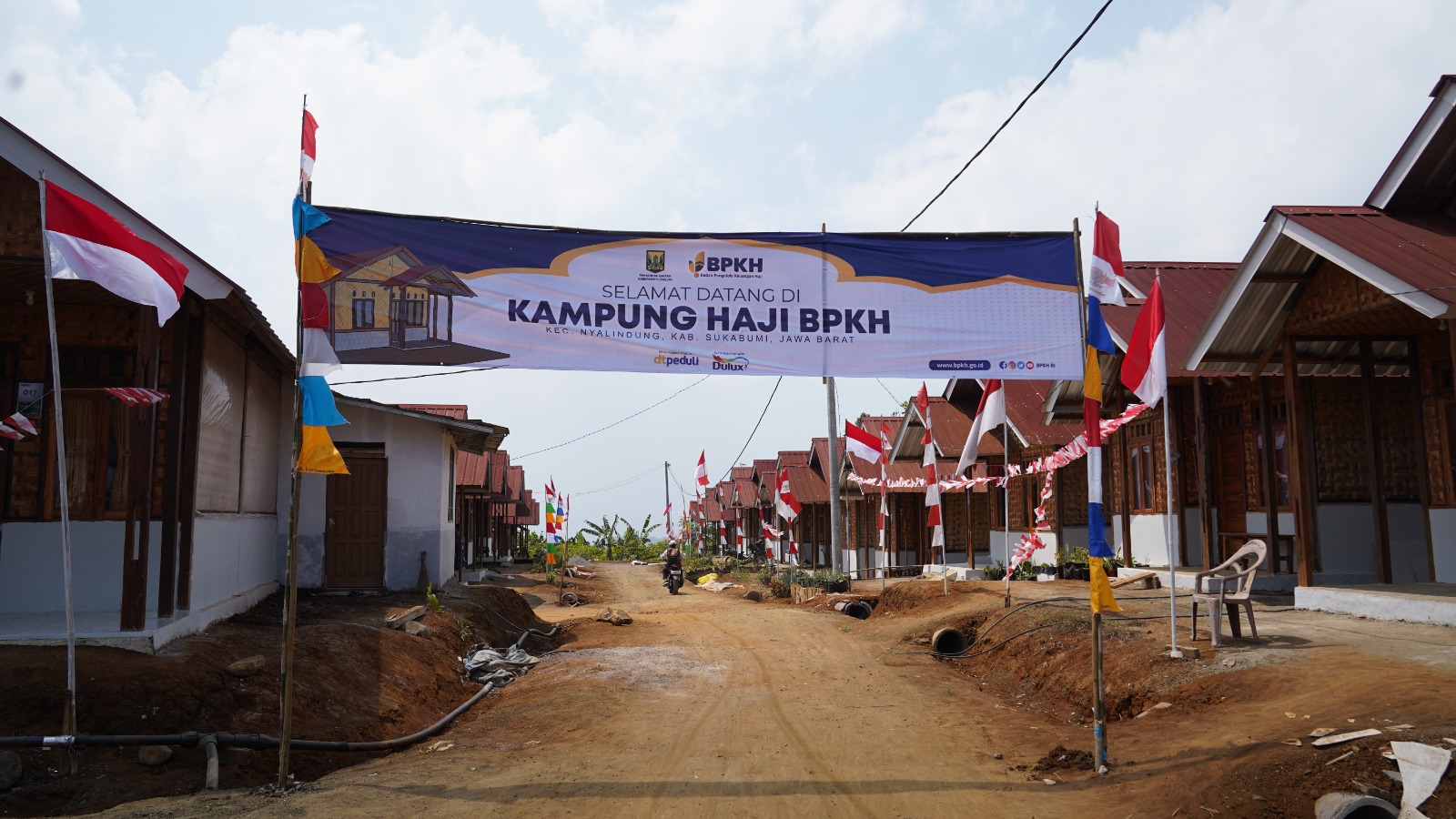 Hunian tetap bagi korban gempa Sukabumi, Jawa Barat yang dinamai Kampung Haji. (dok. BPKH) - Image