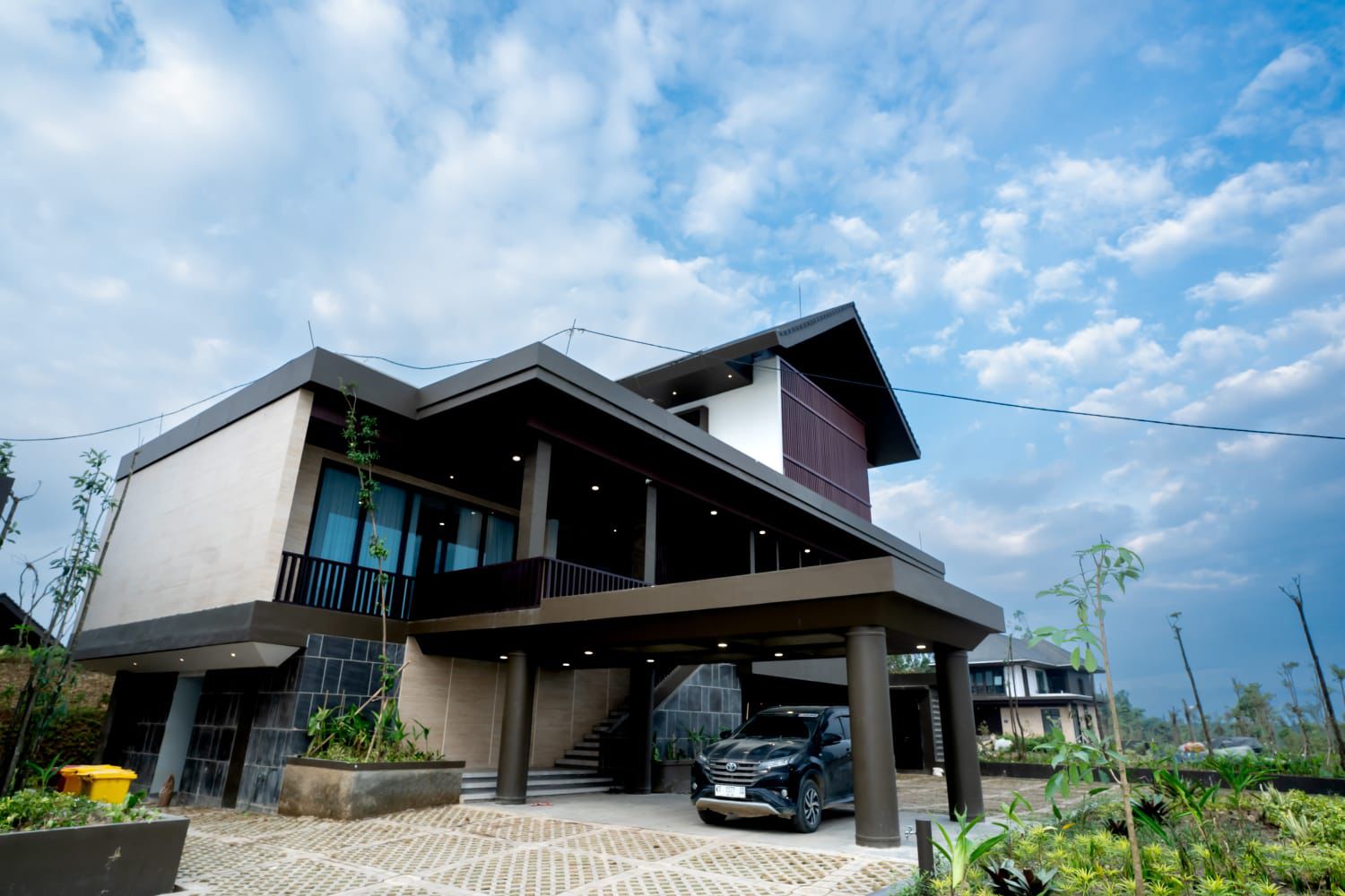 Rumah Tapak Jabatan Menteri (RTJM) di Ibu Kota Nusantara, Kalimantan Timur. (istimewa) - Image