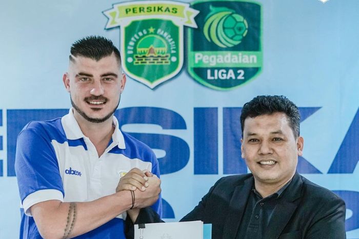 Yevhen Bokhashvili selaku mantan bintang PSS Sleman kini siap perkuat Persikas Subang untuk Liga 2 Indonesia 2024/2025. (Instagram/@persikassubang_official) - Image