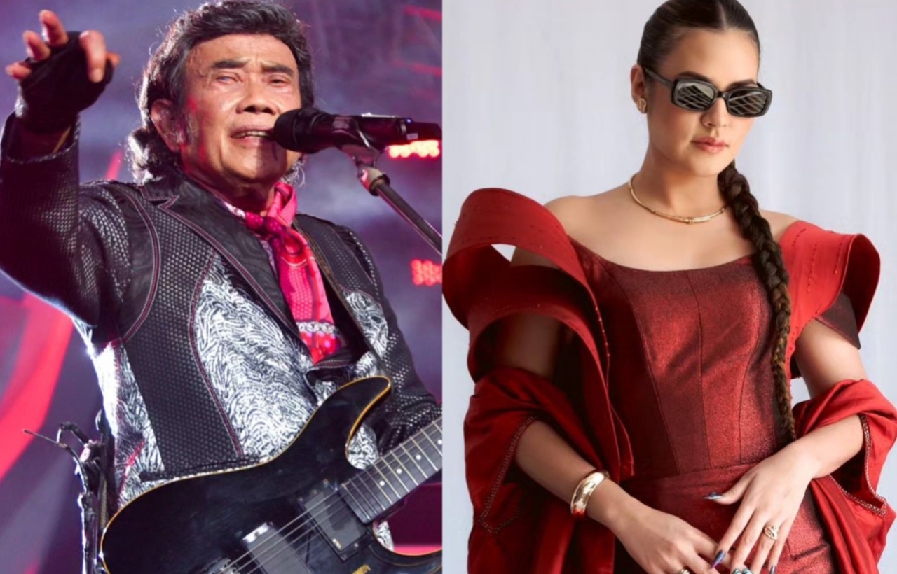 Rhoma Irama akan kolaborasi bersama penyanyi Raisa bakal membawakan lagu dangdut. (Instagram: rhoma_offici dan raisa6690) - Image