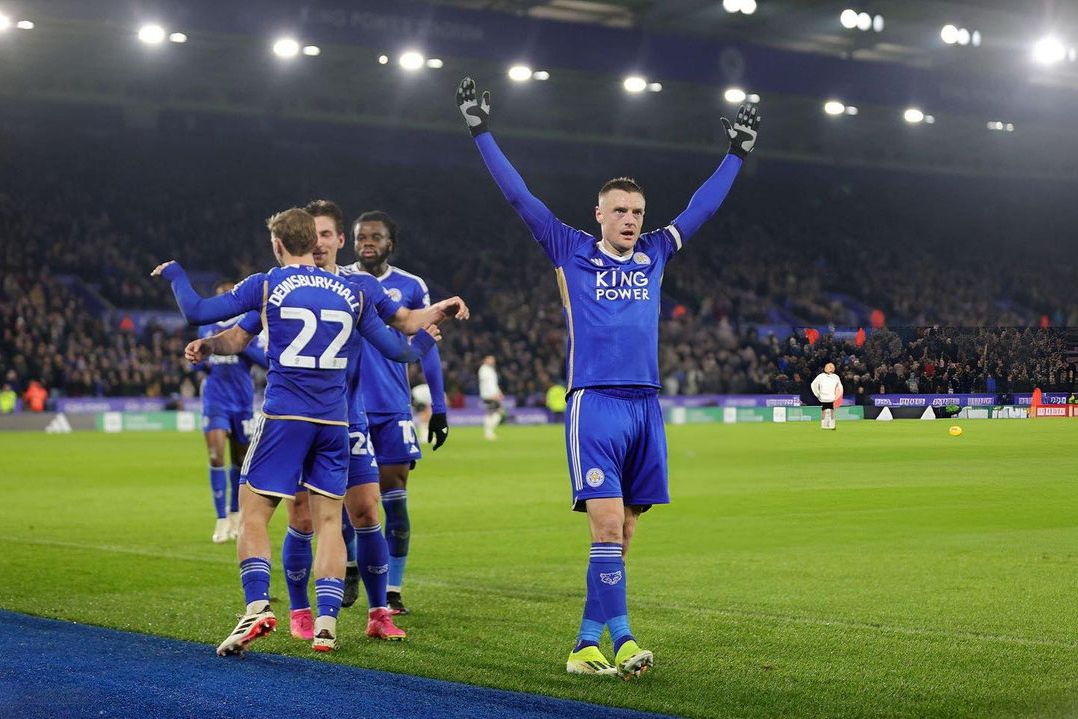 Jamie Vardy saat bermain untuk Leicester City. (Sumber foto: Instagram/@vardy7) - Image