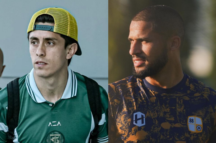 Francisco Rivera (kiri) dan Murilo akan jadi pemain kunci dari kedua tim yang akan lakukan segalanya untuk raih poin di Liga 1 Indonesia 2024/2025. (Instagram/@officialpersebaya/@murilo_mendes95) - Image