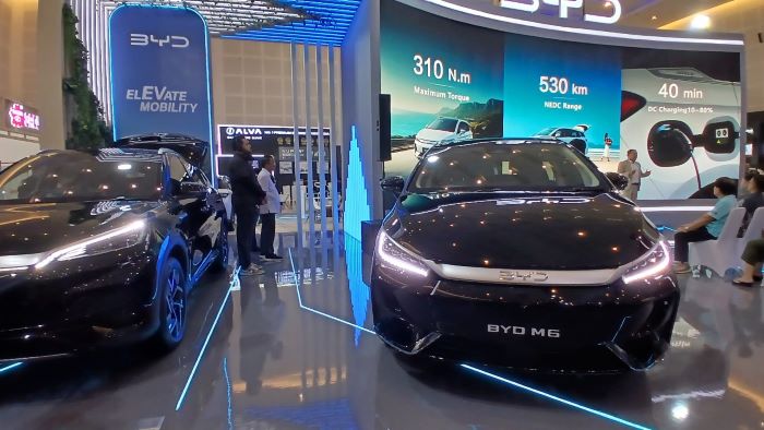 BYD lanjutkan langkah strategis dengan mengikuti GIIAS Surabaya 2024 di Grand City Convex, Surabaya. (Istimewa) - Image
