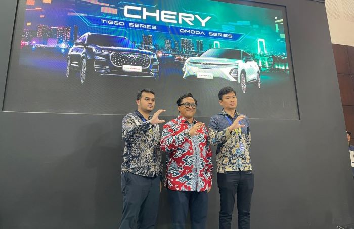 PT Chery Sales Indonesia (CSI) menyapa pencinta otomotif melalui ajang bergengsi GIIAS 2024. (Istimewa) - Image