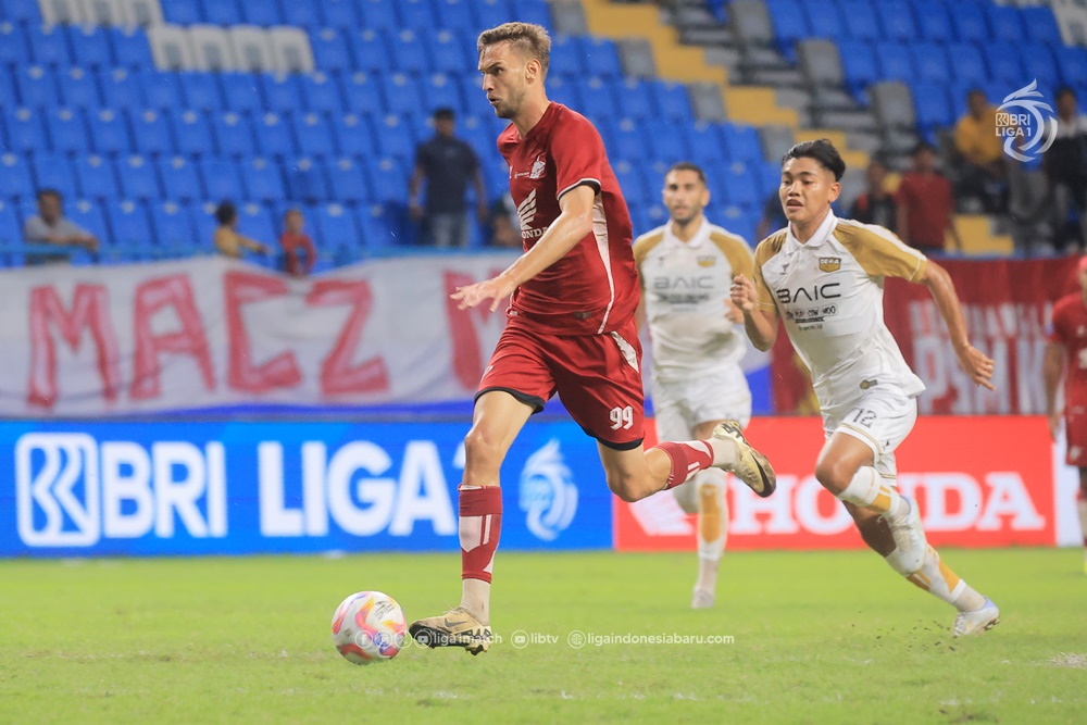 Nermin Haljeta, top skor sementara Liga 1 yang membela PSM Makassar. (Liga Indonesia Baru) - Image