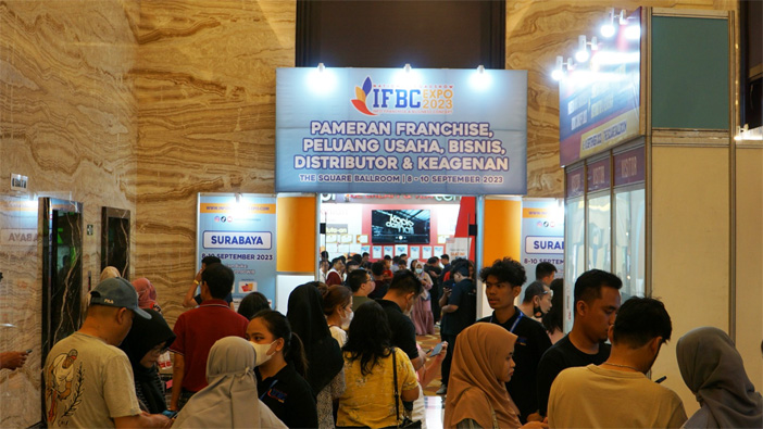 Pameran Info Franchise and Business Concept (IFBC) di Surabaya/Istimewa. - Image