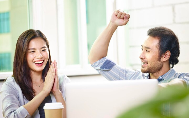 ilustrasi seseorang yang akan segera sukses dan setiap doanya terkabul/ Sumber foto: Freepik - Image