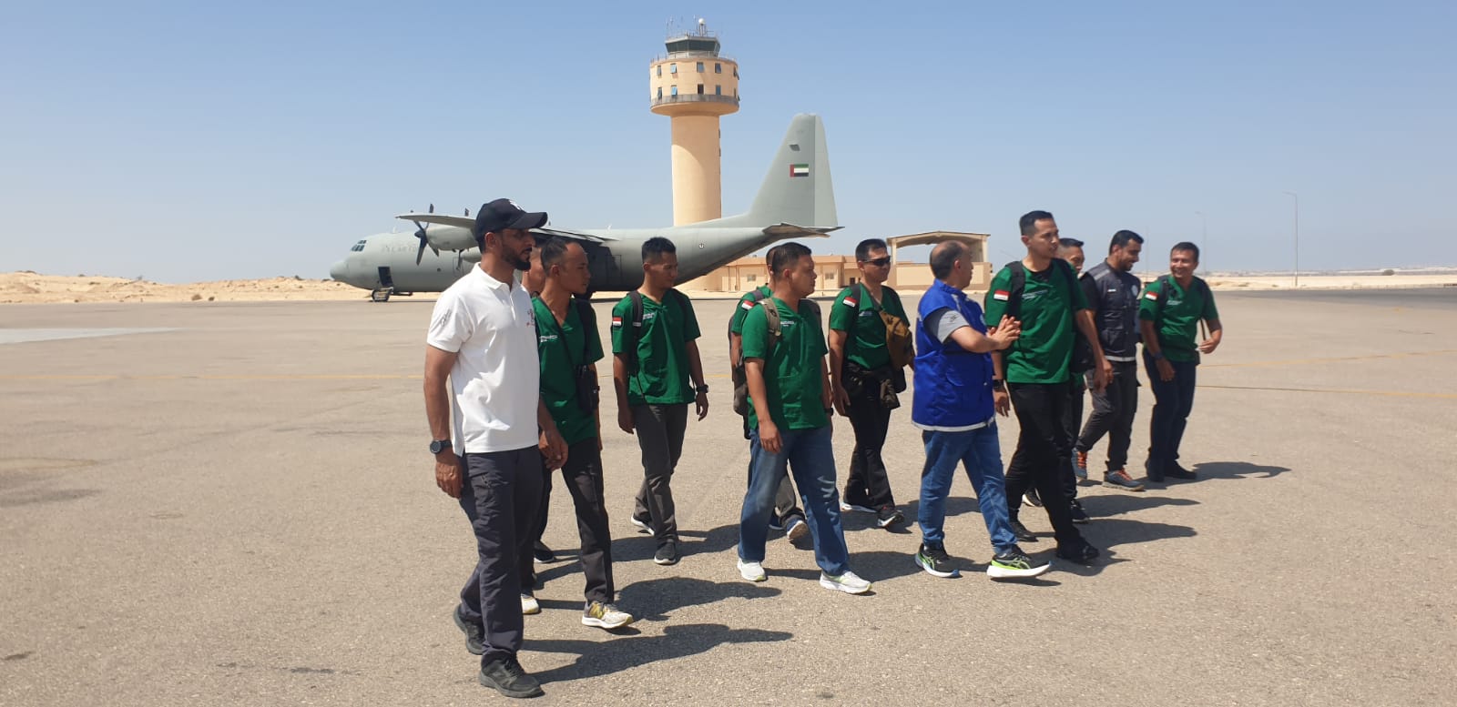 Satgas Nakes TNI terlibat dalam misi kemanusiaan membantu korban perang di Gaza Palestina. (Biro Humas Setjen Kemhan) - Image