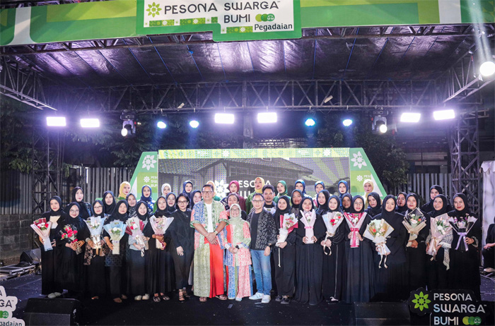 Kolaborasi PT Pegadaian Dekranasda Kota Sukabumi menyelenggarakan acara Pesona Swarga Bumi pada tanggal 31 Agustus - 1 September 2024 di Museum Pegadaian, Sukabumi. (Dok. Humas Pegadaian). - Image