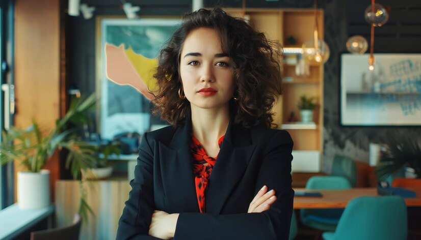 Ilustrasi perempuan mandiri atau independent woman yang memikat dan menginspirasi. - Image