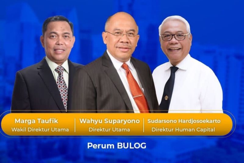 Menteri Badan Usaha Milik Negara (BUMN) Erick Thohir melakukan pergantian Direksi Perum Bulog dan menetapkan Wahyu Suparyono sebagai Direktur Utama (Dirut) Perum Bulog. (ANTARA/HO-Bulog) - Image