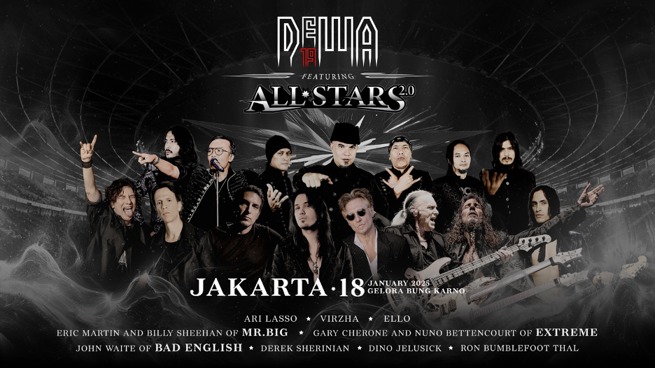 Konser Dewa 19 di GBK pada awal tahun 2025. (Istimewa) - Image