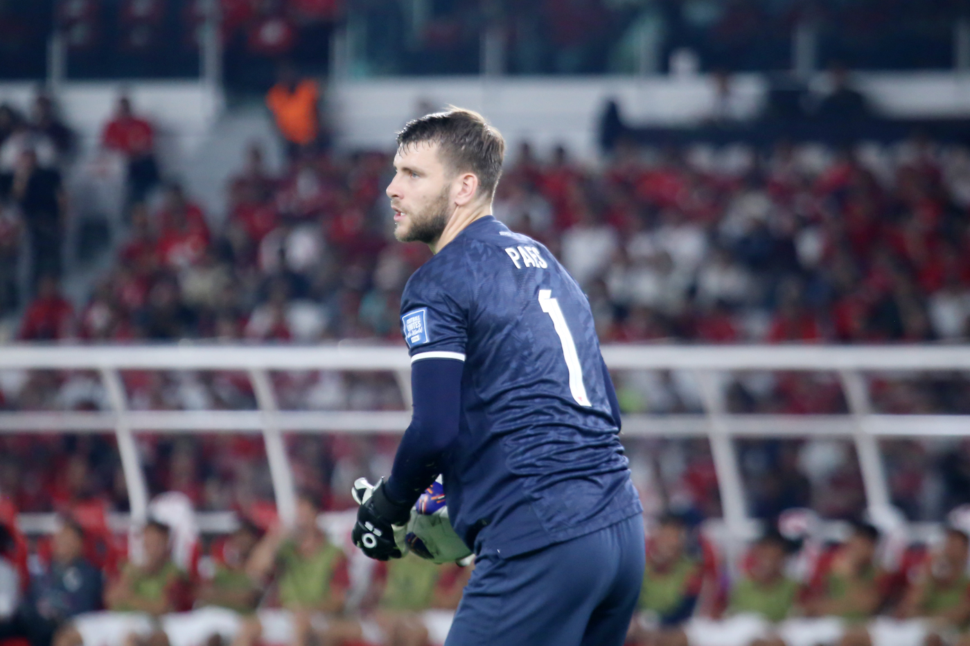Maarten Paes kembali terpilih sebagai man of the match dalam pertandingan untuk Timnas Indonesia. (Dery Ridwansah/ JawaPos.com) - Image