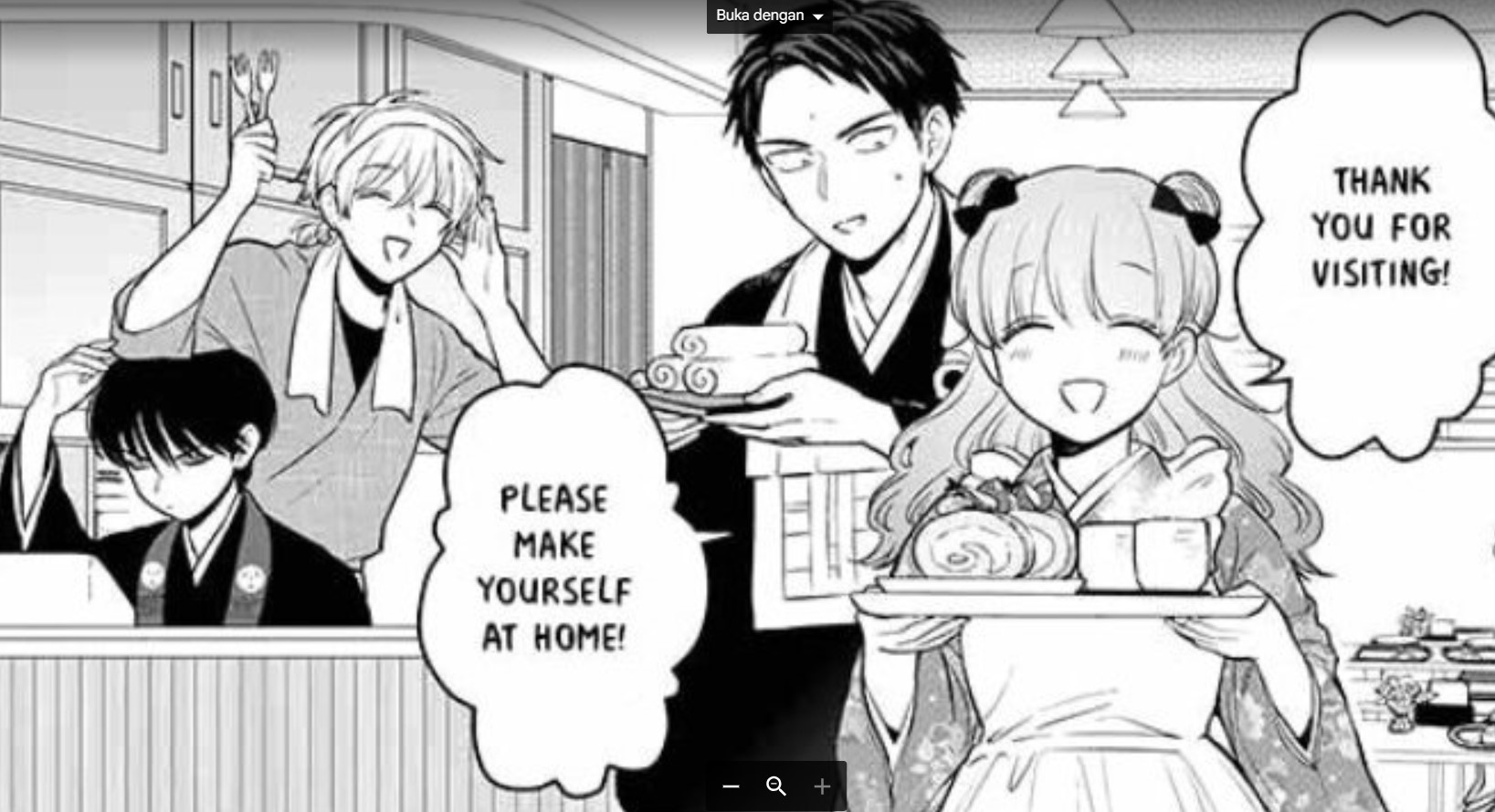 Sinopsis Manga Buddha Cafe : Belajar Tentang Buddhisme Jepang - Image