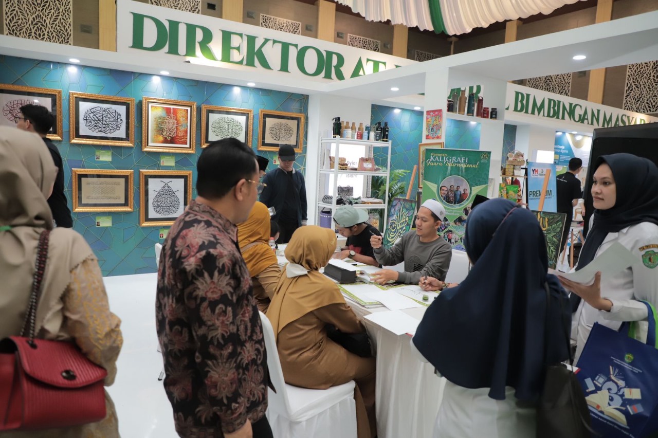 Salah satu sudut lokasi penyelenggaraan MTQN XXX di Samarinda. (Humas Kemenag) - Image