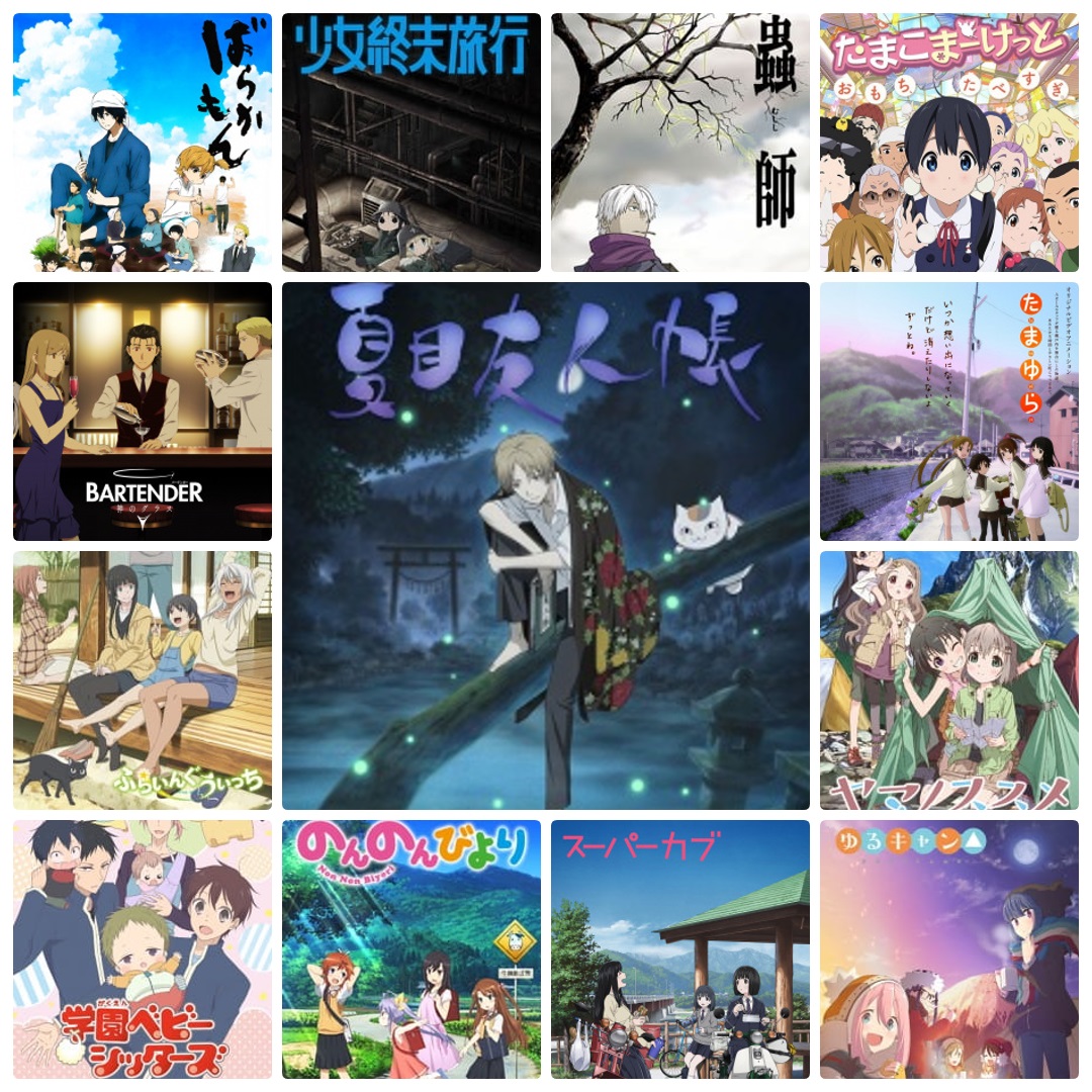 Inilah rekomendasi anime-anime iyashikei yang cocok untuk kamu tonton saat lagi suntuk (myanimelist). - Image