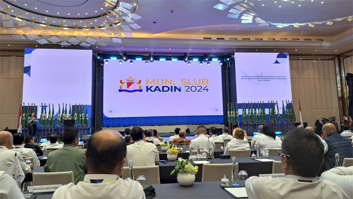 Munaslub Kadin Indonesia digelar di Hotel St Regis, Jakarta, Sabtu, (14/9/2024). (Istimewa) - Image