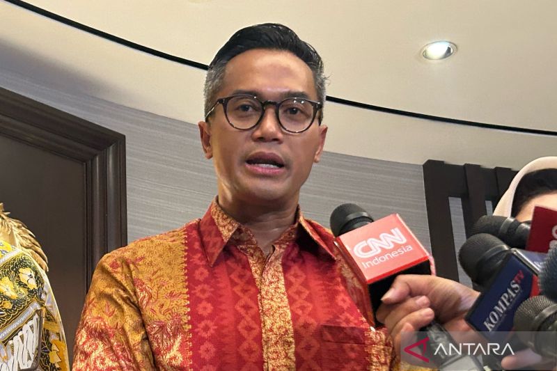 Ketua Umum Kamar Dagang dan Indonesia (Kadin) Indonesia hasil Musyawarah Nasional Luar Biasa (Munaslub) Anindya Bakrie. (ANTARA) - Image