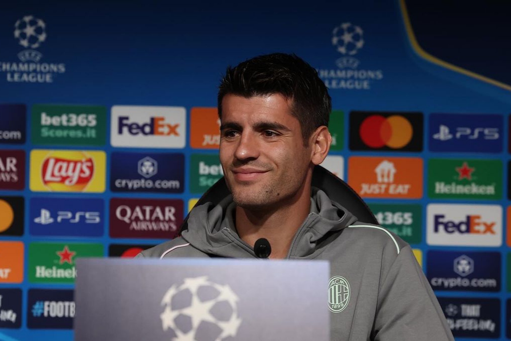 Alvaro Morata siap membawa AC Milan meraih kemenangan di laga melawan Liverpool dini hari nanti (18/9). (Instagram @alvaromorata) - Image