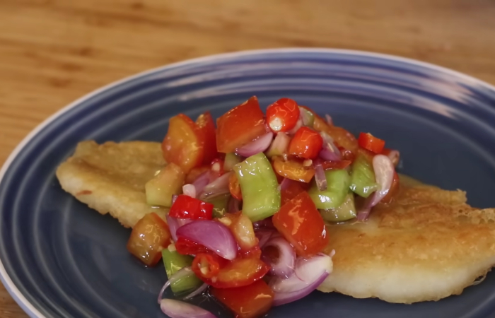 Resep Ikan Dori Sambal Dabu-Dabu yang Enak./Tangkap Layar YouTube Devina Hermawan - Image