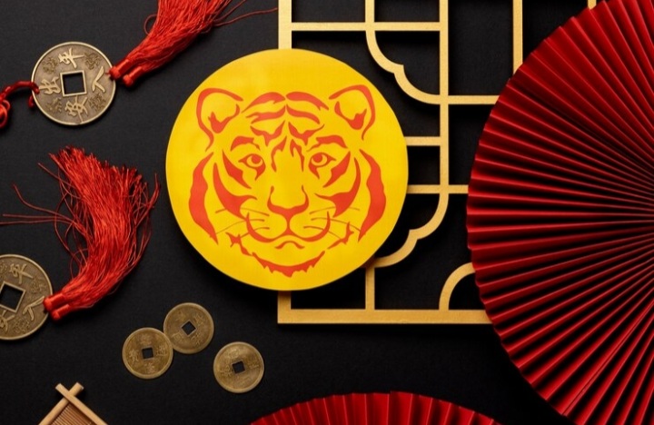 Ilustrasi shio harimau, salah satu shio anak banyak rezeki hingga bawa hoki besar bagi orang tuanya - Image