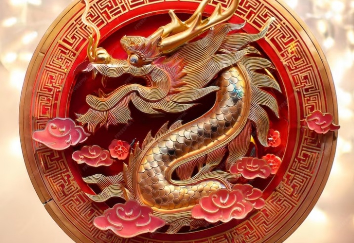 Ilustrasi shio naga, salah satu shio yang kerap dipandang sebelah mata, tapi sukses besar dalam karier dan rezeki menurut astrologi Tiongkok. - Image