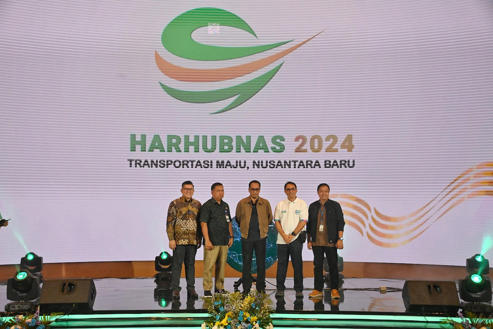 Peresmian tema dan logo Harhubnas 2024. (dephub.go.id) - Image