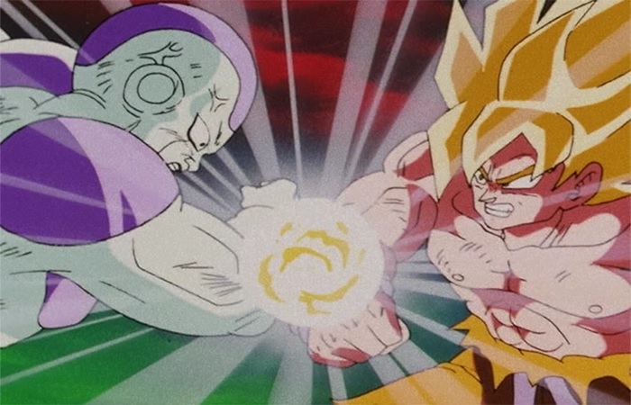 Pertarungan Goku melawan Frieza adalah salah satu yang paling legendaris di dunia anime. (Dragon Ball Fandom &ndash; Wiki)