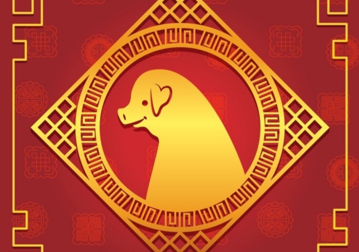Ilustrasi shio anjing, salah satu shio yang punya nasib penuh hoki, jauh dari sial dan hidupnya dipenuhi dengan kegembiraan. - Image