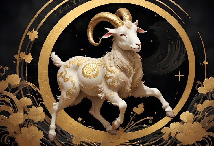 Ilustrasi shio Kambing. (Freepik/renata.ka) - Image