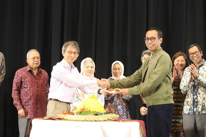 Trisna Muliadi selaku Presiden Direktur PT Pembangunan Jaya dalam perayaan ulang tahun ke- 63 di bilangan Bintaro, Tangerang, Rabu (18/9). (Dery Ridwansah/JawaPos.com) - Image