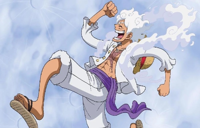 Monkey D. Luffy membuka Gear 5 setelah membangkitkan Buah Iblisnya ketika melawan Kaido. (ComicBook.com)