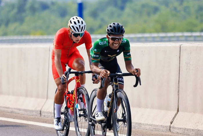 Atlet balap sepeda pada event Tour of Binzhou, Tiongkok. (Istimewa) - Image