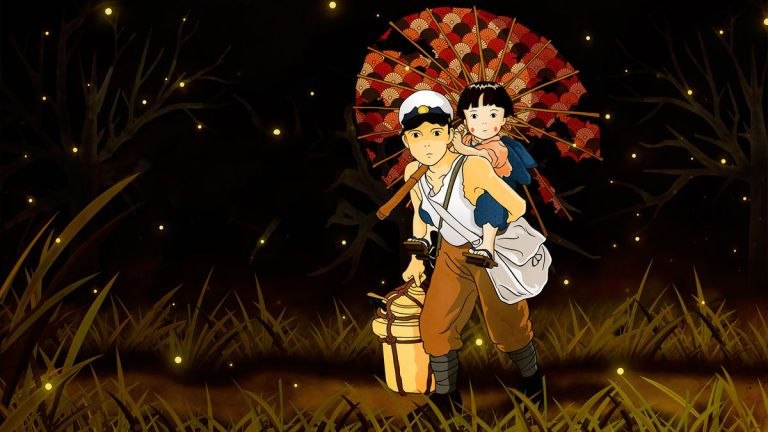 Kakak Beradik Seita dan Setsuko Dalam Film Grave of the Fireflies. (Foto: nerdlife.cz) - Image