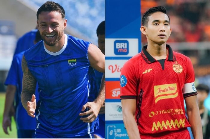 Marc Klok (kiri)dan Rizky Ridho akan jadi sorotan dari El Clasico Indonesia karena jadi pemain termahal dari masing-masing tim di Liga 1 Indonesia 2024/2025. (Instagram/@marcklok/@rizkyridhoramadhani) - Image