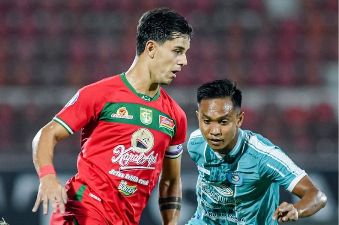 Persebaya Surabaya telah menunjukkan bagaimana seharusnya bermain di Liga 1 Indonesia untuk terus meraih poin dalam jadwal padat. (Instagram/@officialpersebaya) - Image