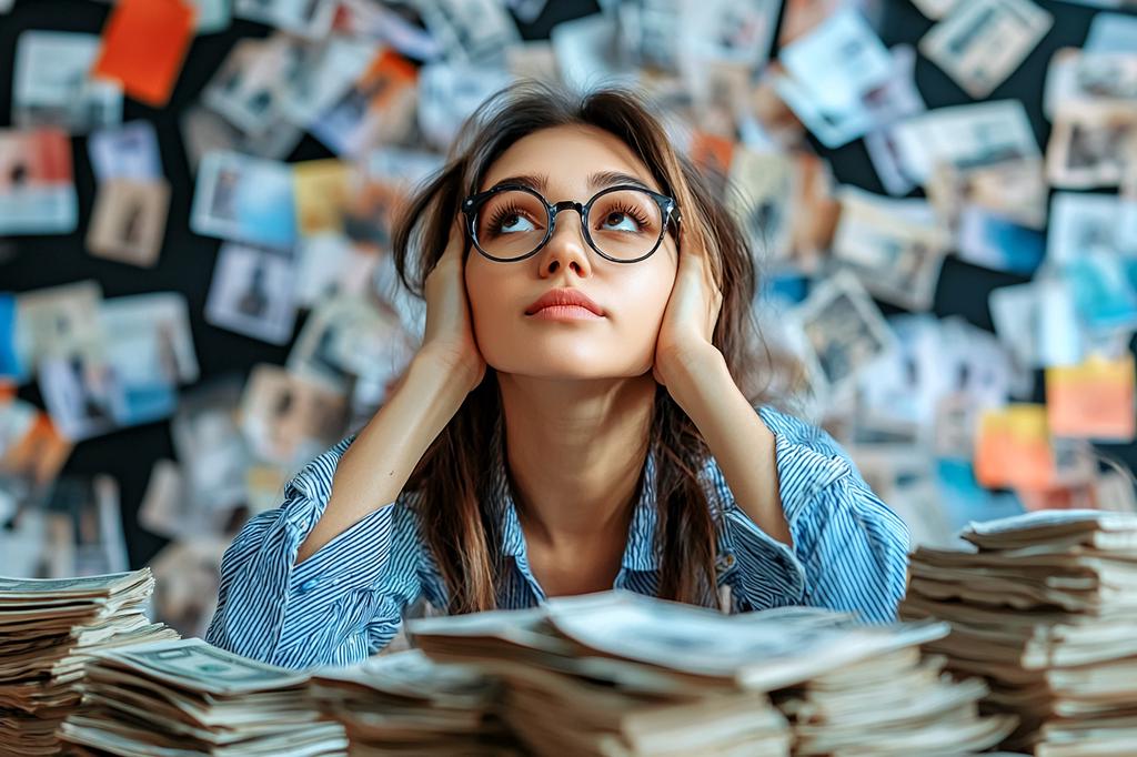 Ilustrasi seseorang dengan pola pikir kaya. (New Trader U) - Image