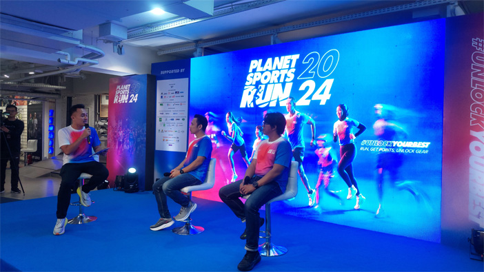 Konferensi pers Planet Sports Run 2024/Dimas Choirul Jawapos.com. - Image