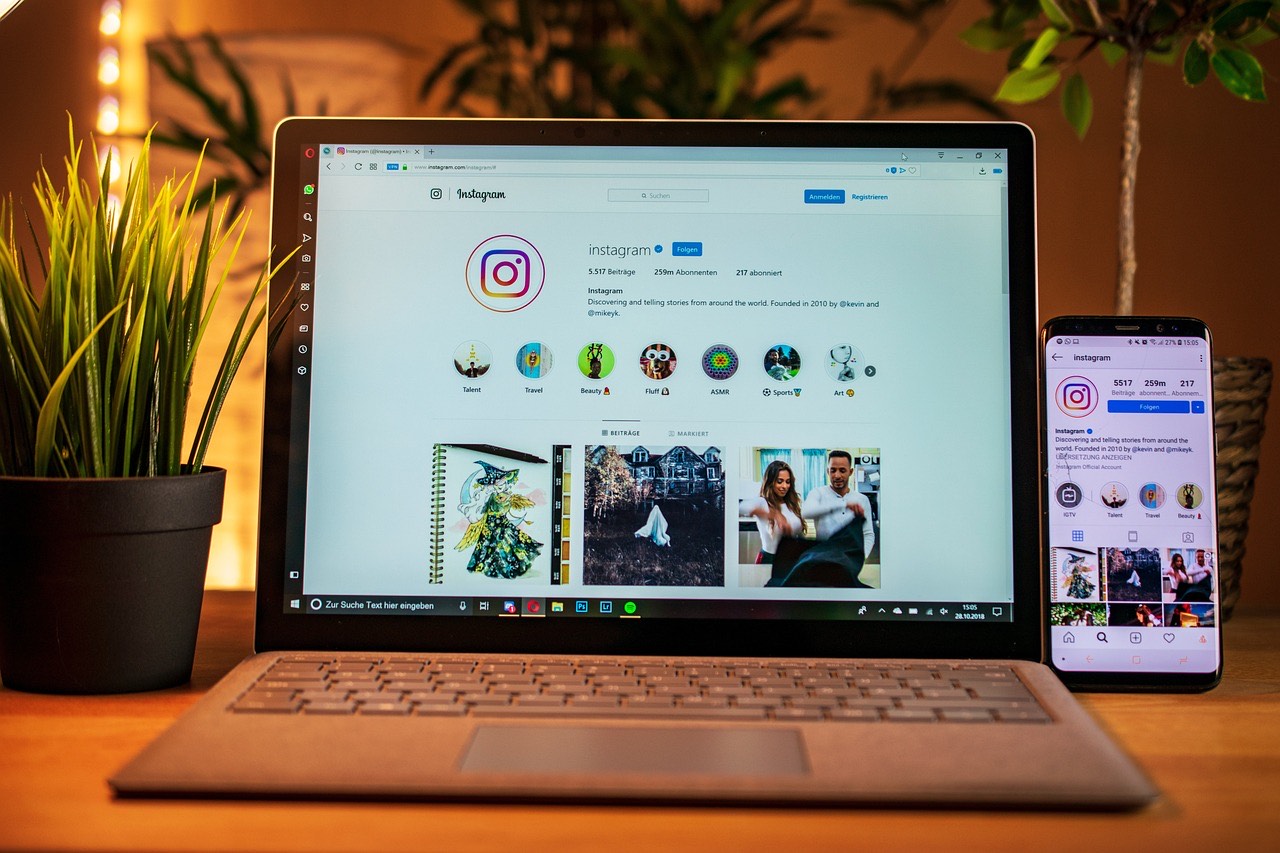 Ilustrasi aplikasi Instagram. (Pixabay) - Image