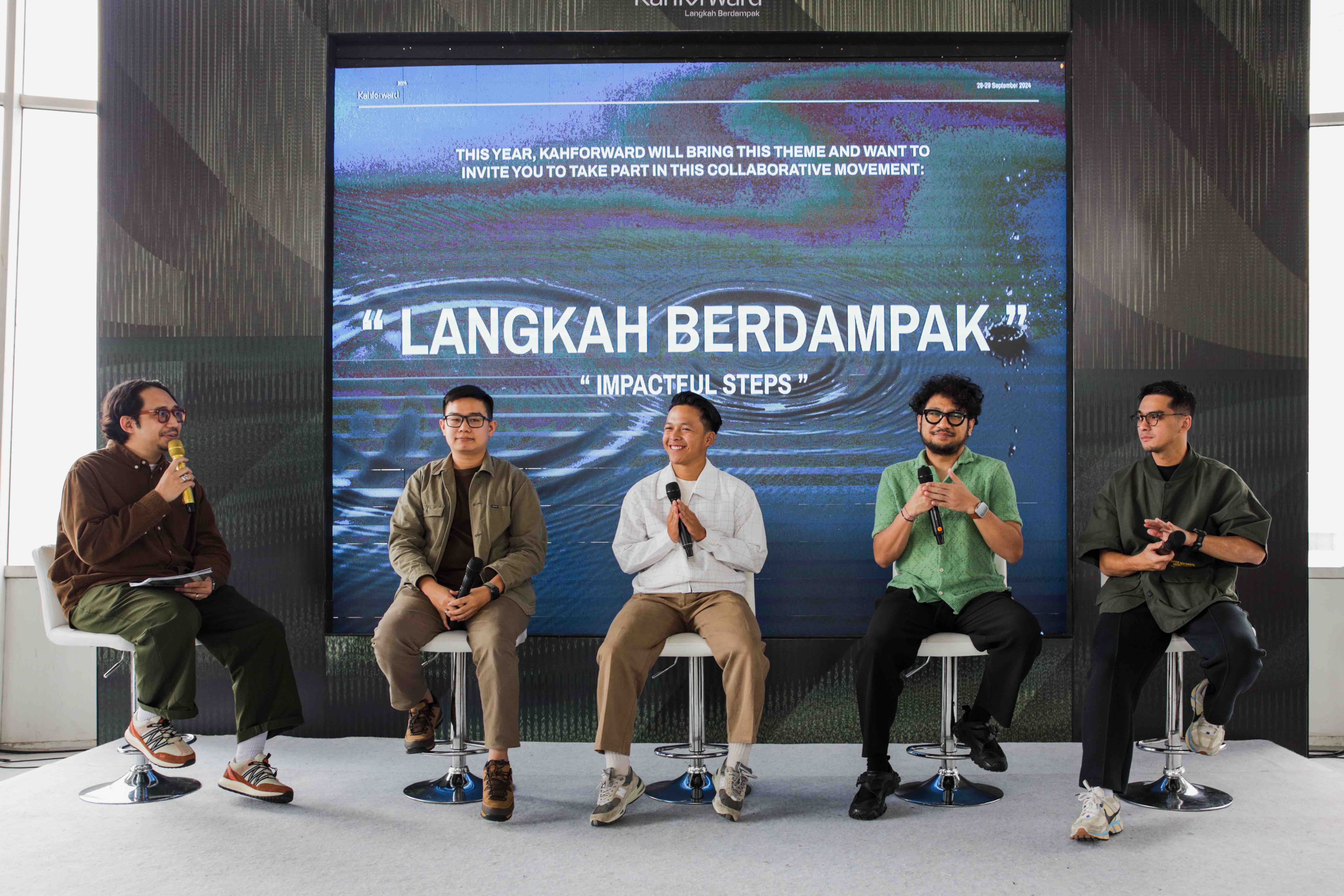 Konferens pers Kahforward #LangkahBerdampak. (IST) - Image