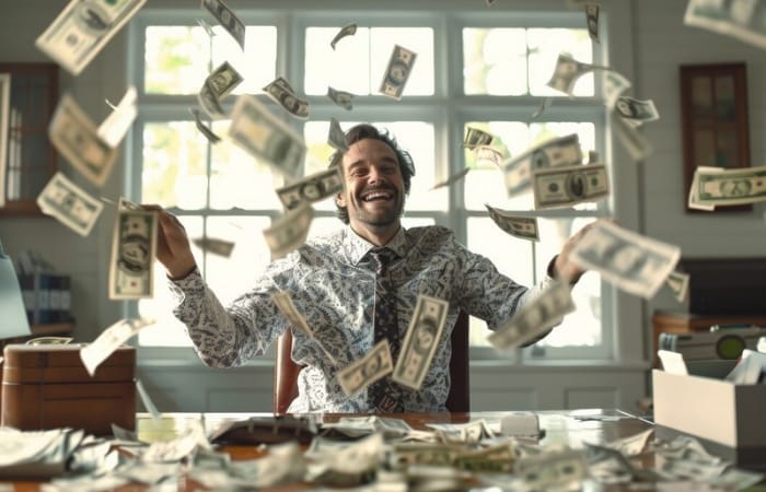 Salah satu tanda berada di jalur kekayaan adalah lebih mengutamakan investasi daripada menabung (freepik) - Image